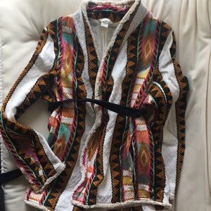 New w/o tags! H&M Belted Embroidered Blazer
